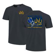 West Virginia Jerry West Vintage Stadium Ticket Comfort Colors Tee